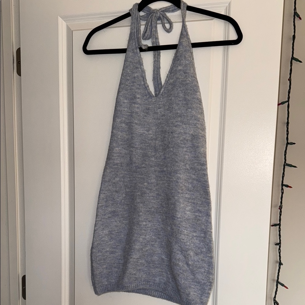 Women's Blue Knit mini dress XS/S